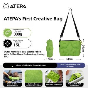 Kingcamp | Creative Cloud Design Lightweight 4-in-1 Shockproof Inflatable Bag