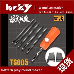 Model Play Ts005 round Line Cutter round Hole Maker Cover Belt Screw Punching Model Tool