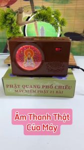 Máy Tụng Kinh Địa Tạng 59 Bài Có Hình Quan Âm Ghim Điện Trực Tiếp