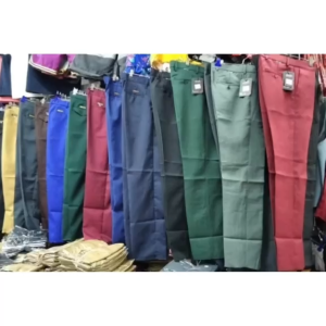 Black Kids School Pants – Garterized Waist (4–18 Yrs)