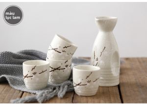 NIGESI | Bộ Dụng Cụ Uống Sake Phong Cách Nhật