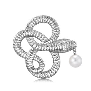 Loe| Metal Stainless Steel Geometric Brooch Women Fashion Pin Clothing Accessories Korean Fashion Gift