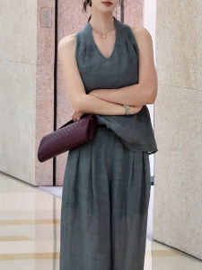 QINGNAER | Elegant Sleeveless Tank Top Slimming Plus Size Womens Clothing