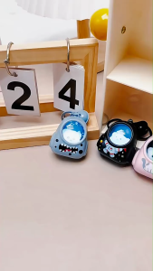 SK-C1372 Gantungan Kunci Lampu Backpack Cat Astronot / Keychain With Night Lamp Karakter