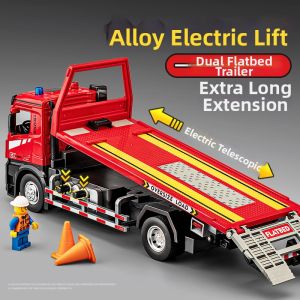 JUANNUO | Super Large Alloy Engineering Rescue Car Toy