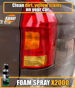 (Free gift) Spray for cleaning and deodorizing stains on helmets Multi-purpose deep cleaning spray for household and car