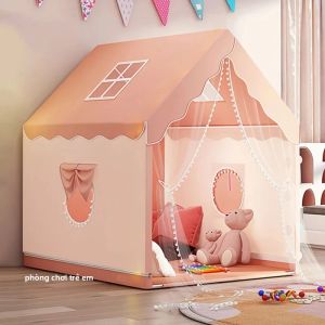 Lều Gấp Trong Nhà Cho Bé - Lâu Đài Công Chúa Đa Năng Đồ Chơi Trang Trí Phòng Trẻ Em Quà Tặng Cho Bé Trai & Bé Gái