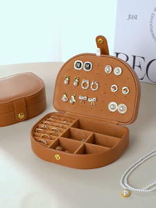 Homepeas® Portable Travel Jewellery Storage Box Earring | Ring | Bracelet | Necklace Organizer