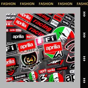 Motorcycle Reflective Aprilia Stickers Italy Decor Side Body Fuel Tank Helmet Decal Accessories For Aprilia RS 660 1000R RX SR 50 125 thunder v4 Dorsoduro 750 Factor Racing RSV4 Tuono SR50
