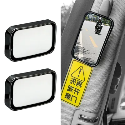 2 cái gương chiếu hậu cho trở lại hành khách kính HD góc rộng lồi gương có thể điều chỉnh xe điểm mù gương chiếu hậu