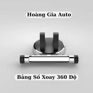 Bảng Số Điện Thoại Trên Ô Tô Hoàng Gia Auto 2 In 1 Cao Cấp Kèm Giá Đỡ Điện Thoại Xoay 360 Độ - Đặt Trên Taplo ÔTô Hỗ Trợ Dừng Đỗ