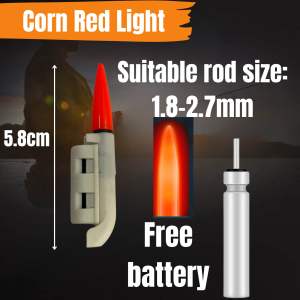 Lampu Joran Malam pancing Lampu Luminous Flashing Fluorescent bell Loceng Fishing night alert