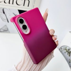 szhaiyu | Hinge Protection Gradient Color Phone Case for Samsung Galaxy Z Fold 8 Ultra 7 6 5 4 3 Fold8 Shockproof Bumper PC Hard Cover