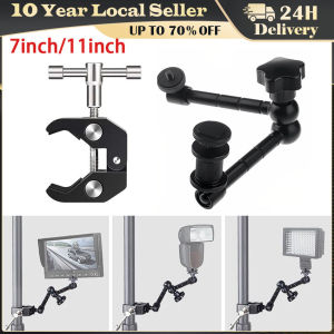 Multi Functional Crab Clamp Clip Anti Slip Adjustable Photography Equipment Accessories for Monitor LED Light Camera Bracket