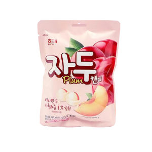 Food LeTVe Long Bar Soft Candy Strawberry Flavor Peach Peanut Children Snacks Korean Imported Traditional Candy Fruit Sugar
