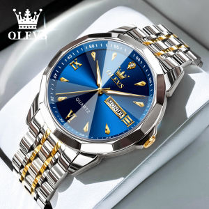 OLEVS | Automatic Quartz Mens Watch Stainless Steel Water Resistant