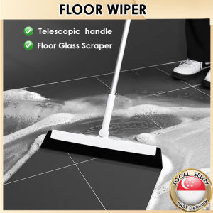 🇸🇬Broom Window Cleaner floor wiper Retractable /Floor Scraper bathroom Floor Glass Scraper Mirror