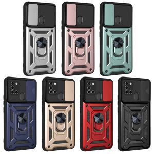 For Honor X7B 4G Casing Slide Camera Lens Protection Case HonorX7B X7 B 2023 Shockproof Armor Phone Cover Magnetic Car Holder