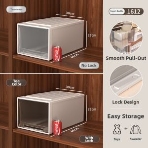 XUNHUAI | Drawer Style Clothing Storage Box Large Capacity
