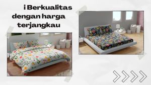 Sprei Tanpa Sarung Bantal dan Guling Motif Terbaru Ukuran Komplit 90x200cm Sampai 200x200cm