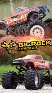 (ไม่มีแบต) รถไต่หิน สุดโหด  KM7306WP รถบังคับไฟฟ้า KASEMOTO BIGROCK CRAWLER 1/10 2.4GHz 4WD RTR พร้อมรีโมท 3แชลแนล  สินค้าพร้อมส่ง