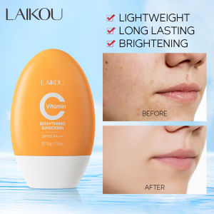 LAIKOU Vitamin C Brightening Sunscreen 50g UVA UVB Sun Protector Brightening Sunblock