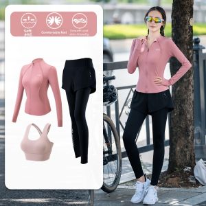 BAISILING | Womens Autumn Long Sleeve Quick Dry Cycling Jacket