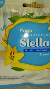 Stella Fogo Pengharum Lemari Baju Sepatu laci wangi segar alami tahan 6minggu/Stella fogo pengharum lemari baju gantung - pengharum ruangan - aroma pengharum ac - stella termurah/STELLA FOGO AIR FRESHENER ( 1PCS ) | Pengahrum Lemari 30g - Lazada