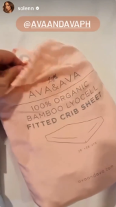 AVA & AVA® 100% Bamboo Lyocell Baby Fitted Sheet (2 Sizes: Standard Wooden Crib & Playpen/Pack n Play)