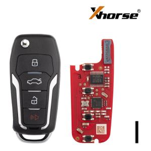 Xhorse XNFO01EN Wireless Universal Remote Key for Ford Style 4 Buttons Working with Xhorse VVDI Key Tool