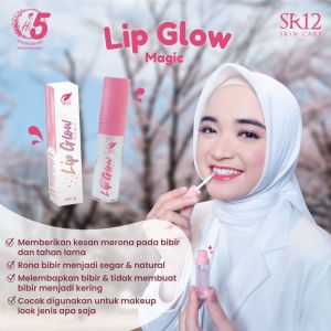 Lip Glow Sr12 / Perona Bibir / Serum Bibir/ Lip Serum / Lip Balm /Pemerah Bibir