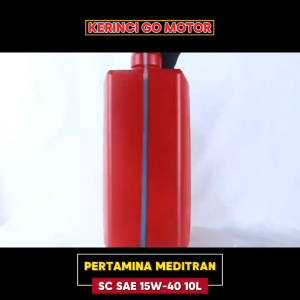 Pertamina Meditran SC SAE 15W-40 10 Liter API CF-4/50 Oli Mobil Mesin Diesel Pelumas Original