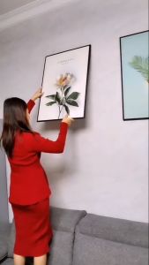 Tranh treo tường canvas khung gỗ 3 bức phong cách hiện đại Bắc Âu tranh phong cảnh trang trí phòng khách phòng ngủ phòng ăn 291