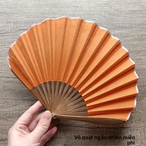 Quạt Gấp Vải Lanh Cotton Đồ Dùng Gia Đình Quạt Mini Trung Quốc Đại Lục Quạt Cầm Tay Đồ Dùng Văn Phòng Phẩm Trang Trí Nhà Cửa