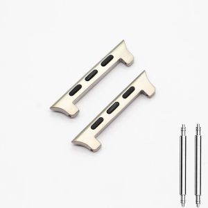 22mm Titanium Adapter Connector For Apple Watch Titanium Band Ultra 49mm 45mm 42MM 44mm DIY Accessories for iwatch Watchband