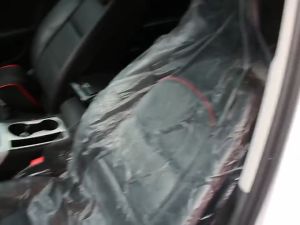 10PCS Seat Cover Mobil Disposable Plastik Pelindung Jok Bening Cocok untuk Detailing Interior Perawatan Kendaraan