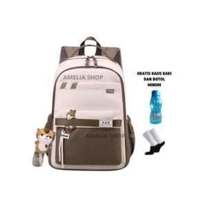 ARMELIA SHOP tas anak perempuan tas sekolah 3in1 terbaru bisa COD