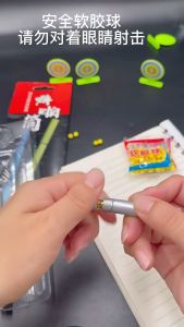 Bút Viết Kiêm Đồ Chơi Bốp Bốp Tặng Kèm Túi Bi Ngòi Bút Và Mục Tiêu