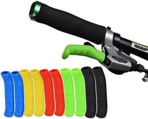 2 Cái Bao Tay Phanh Xe Đạp Silicon Bao Tay Lái Cao Su Bảo Vệ Xe Đạp Leo Núi Phụ Kiện Xe Đạp Đường Trường BMX