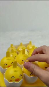 Cute Chicken Cartoon 6 Groups Of Ice Mold Ice Cream Mold Food Grade (BGJAYA)