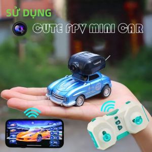 Xe Điều Khiển Từ Xa Mini HD Wifi FPV Xe Đua Bỏ Túi Xe Drift Điều Khiển Bằng Radio 2.4G Đồ Chơi Cho Bé Trai Có Camera