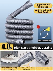 SUNINLIFE | Lengthened Drain Hose For Washing Machine Anti-Odor