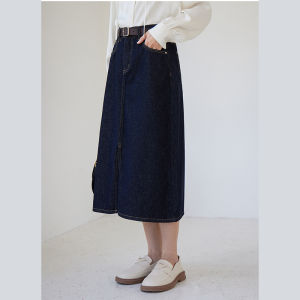 กระโปรงยีนส์ทรงเอเอวสูง กระโปรงทรงเอ กระโปรงสั้น กระโปรงทรงเอ เอวสูง สำหรับผู้หญิง ฤดูใบไม้ร่วง 2025 ใหม่