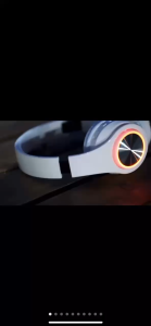 【🔥SG SELLER🔥】RICHMENTGADGET LED Bluetooth V5.0 Headset Sports Headphone Subwoofer Wireless Stereo Support Card Earphone Sports Gaming Foldable Headphones