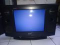 Mesin tv Sharp alexander slim 21 inch normal. 