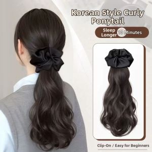 Lazy Loose Wave Clip-On Ponytail Hair Extension