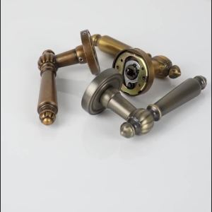 Viladepot Privacy Door Handle Door Lock Hardware Door Lever Bedroom Bathroom Without Lock Cylinder