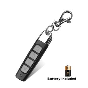 2PCS 433MHz Cloning Remote Control RF Clone Copy Remote Control Garage Gate Door Opener Remote Key Duplicator for Home Safety