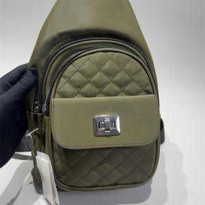 Fashionable Versatile Womens Backpack Casual Travel Shoulder Bag Student Bookbag Diagonal Crossbody Chest Bag Backpack