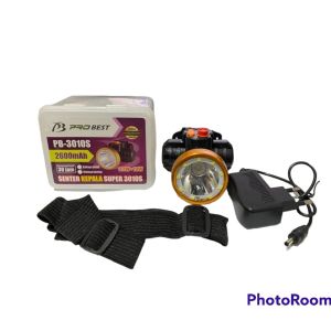 Senter Kepala LED Rechargeable PROBEST PB-3010S: Pencahayaan Outdoor yang Andal